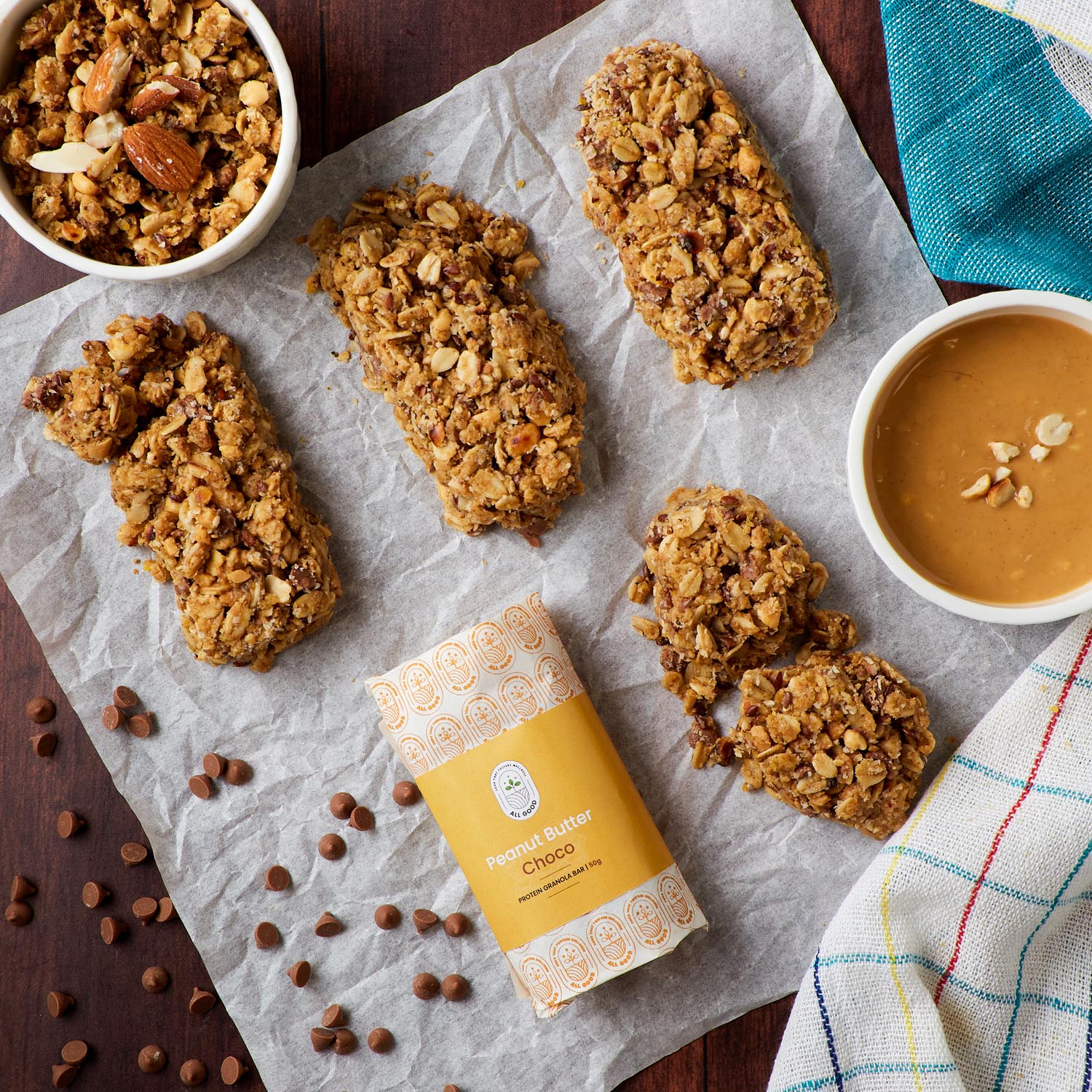 all-good-granola-bars-peanut-butter-choco-healthy-snacks-food-studio-photography